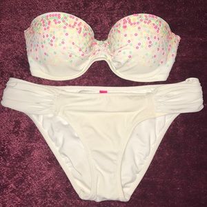 White Mermaid Sparkle VS Bikini